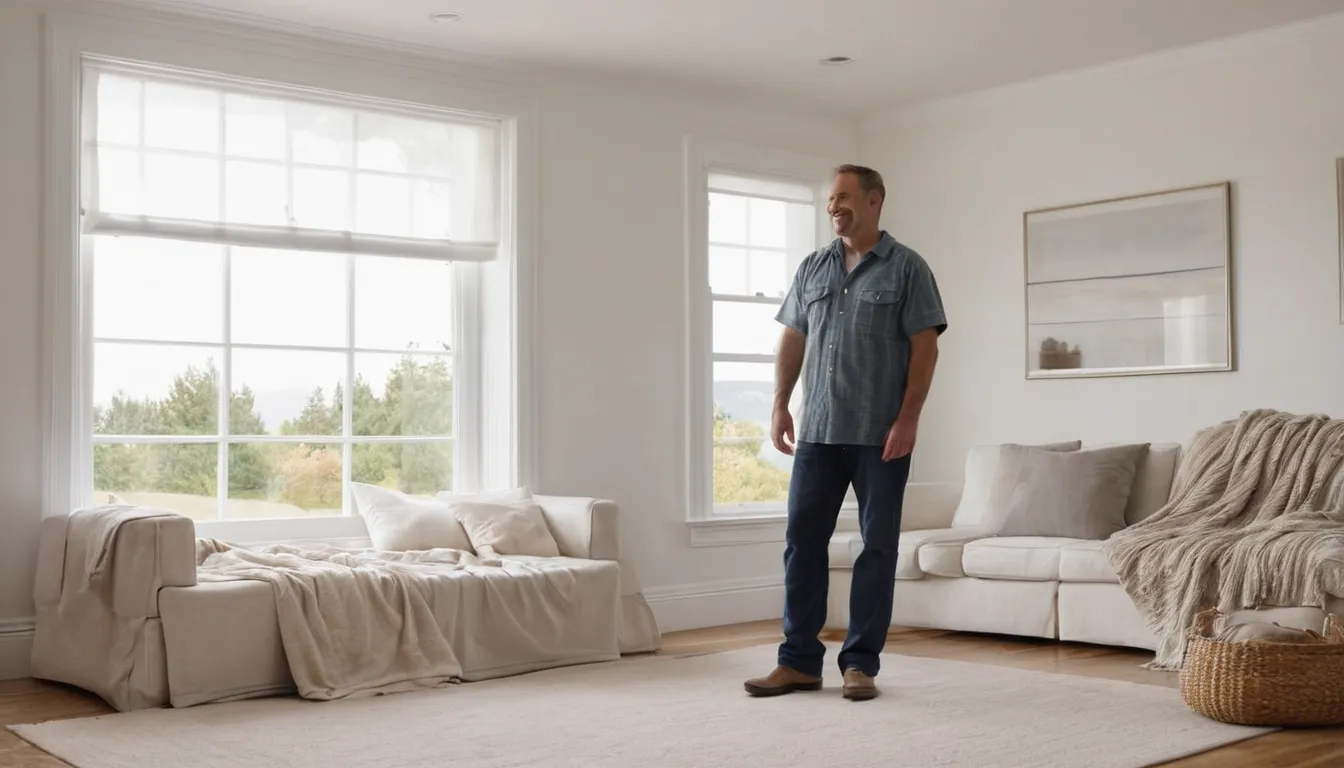 Friendly provider and homeowner checking a new window in a Detroit home